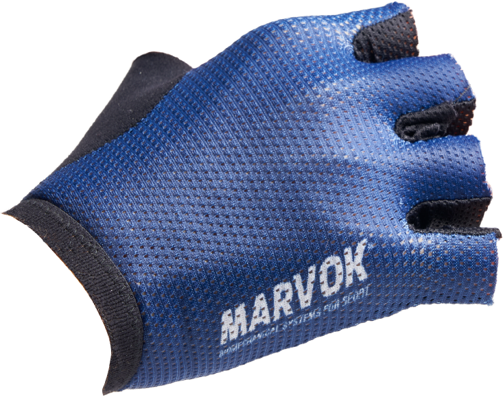 Guantes de ciclismo de Marvok: Vista del guante de perfil