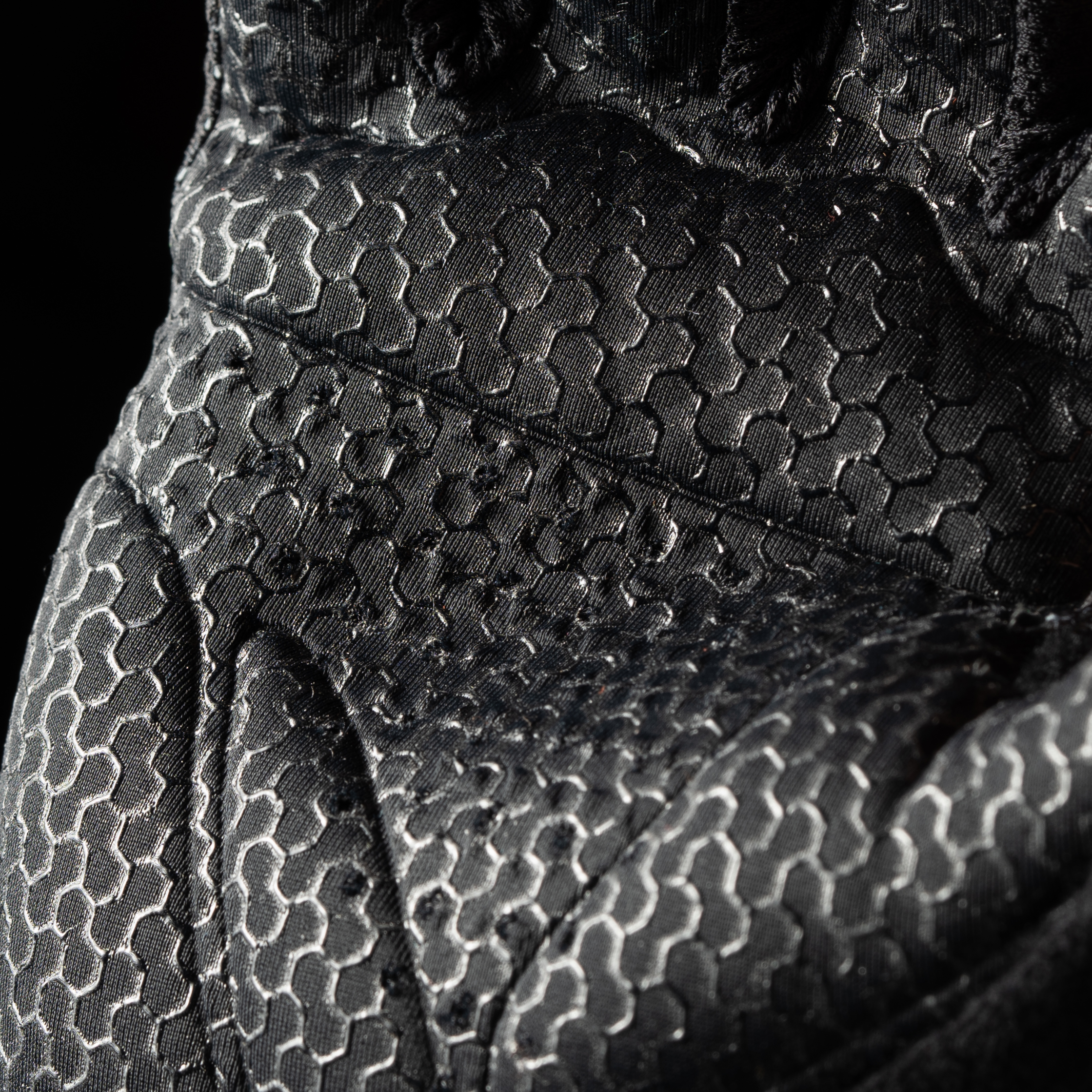 Textura de los guantes Marvok