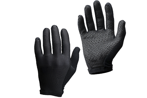 Guantes largos color negro de Marvok